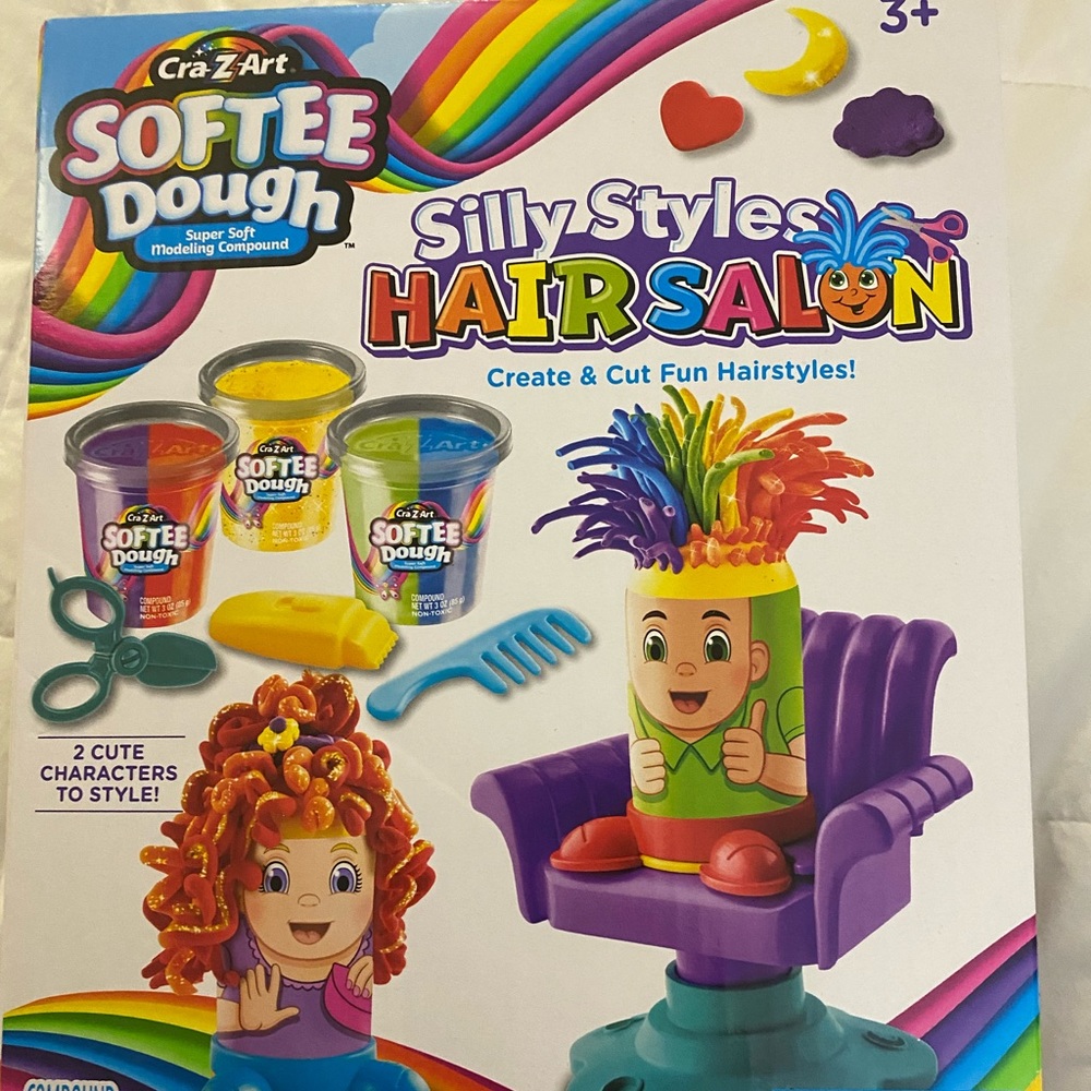 CraZart SOFTEE Dough Hair Salon
